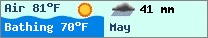 Weather forcast $pays in $mois_en_cours - $oceans.