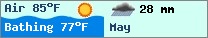 Weather forcast $pays in $mois_en_cours - $oceans.