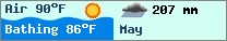 Weather forcast $pays in $mois_en_cours - $oceans.
