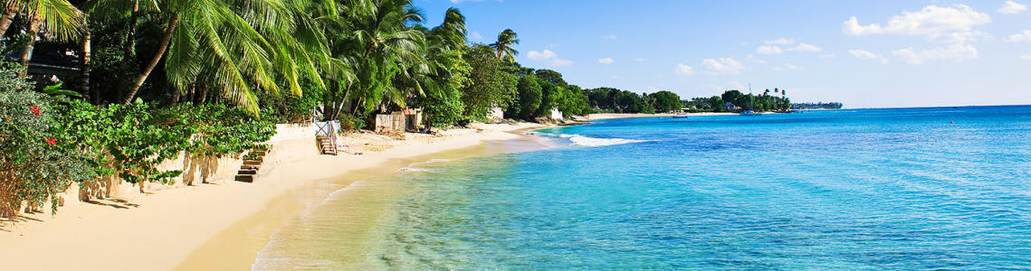 Beautiful beaches from BARBADOS