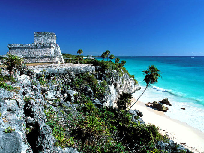 Tulum, Yucatan, Mexico, Caribbean Sea, Quintanaroo state