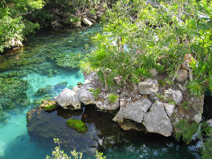 Eco-park of Xel-Ha, Riviera Maya, Mexico, Caribbean Sea