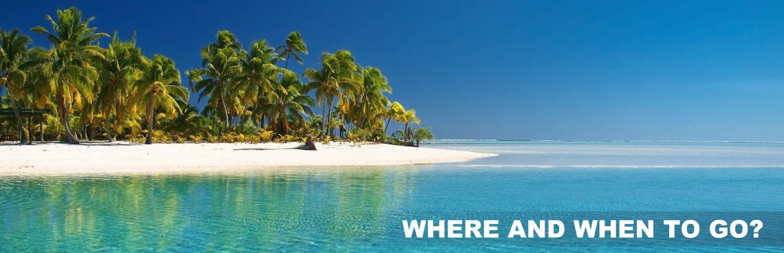 Where to go to the beach in the tropics?