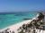 ARUBA, Palm beach - famous long beach in the south west of the island..