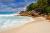 seychelles islands beach at Pralin Anse Georgette
