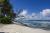 seychelles islands beach at Beach Grosse roche La Digue