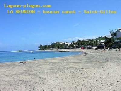Boucan canot - Saint-Gilles, REUNION ISLAND Beach