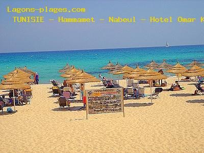 Nabeul - Hotel Omar Khayam, TUNISIA Beach