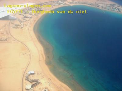 Hurghada view from the sky, EGYPT Beach