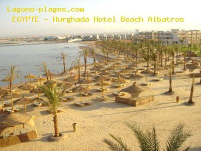 Hurghada Hotel Beach Albatros, EGYPT Beach