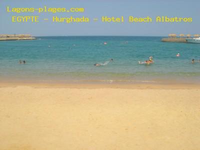 Hurghada. - Hotel beach Albatros, EGYPT Beach