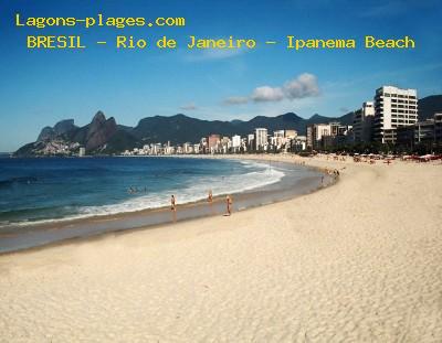 Rio de Janeiro - Ipanema Beach, BRAZIL Beach