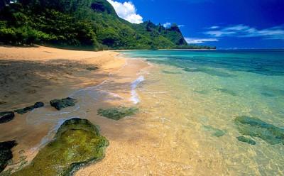 Kauai Hawaii beach Aka Makua, USA Beach